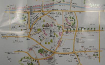 早稲田の路線図